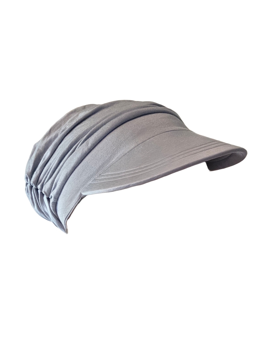 3 Chemo Hats Soft Bamboo Jersey Cancer Headwear for Women, Baseball Style RUCHED